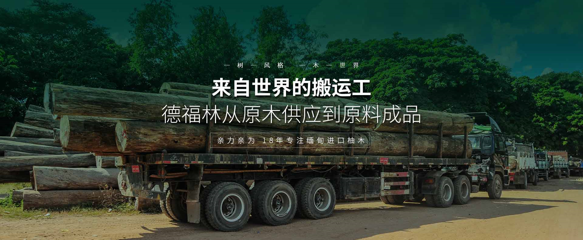 德福林：来自世界的搬运工德福林从原木供应到原材成料